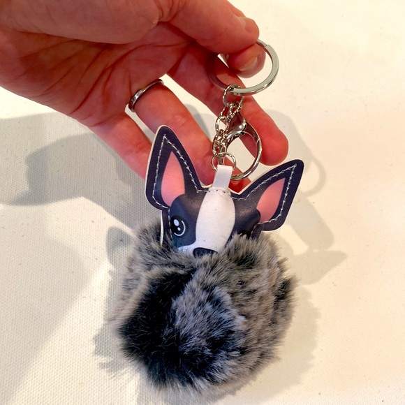 New Plush French Bulldog Key Fog - Picture 3 of 5